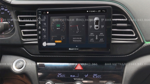 Màn hình DVD Android liền camera 360 xe Hyundai Elantra 2016 - nay | Elliview S4 Basic